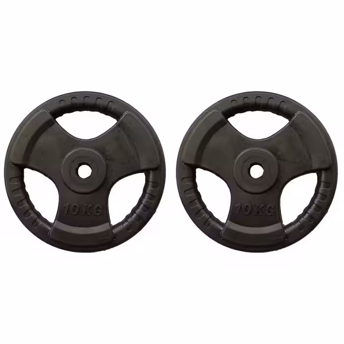 وزنه هالتر فرمانی خانگی 10 کیلویی دو عددی | کالا مکس