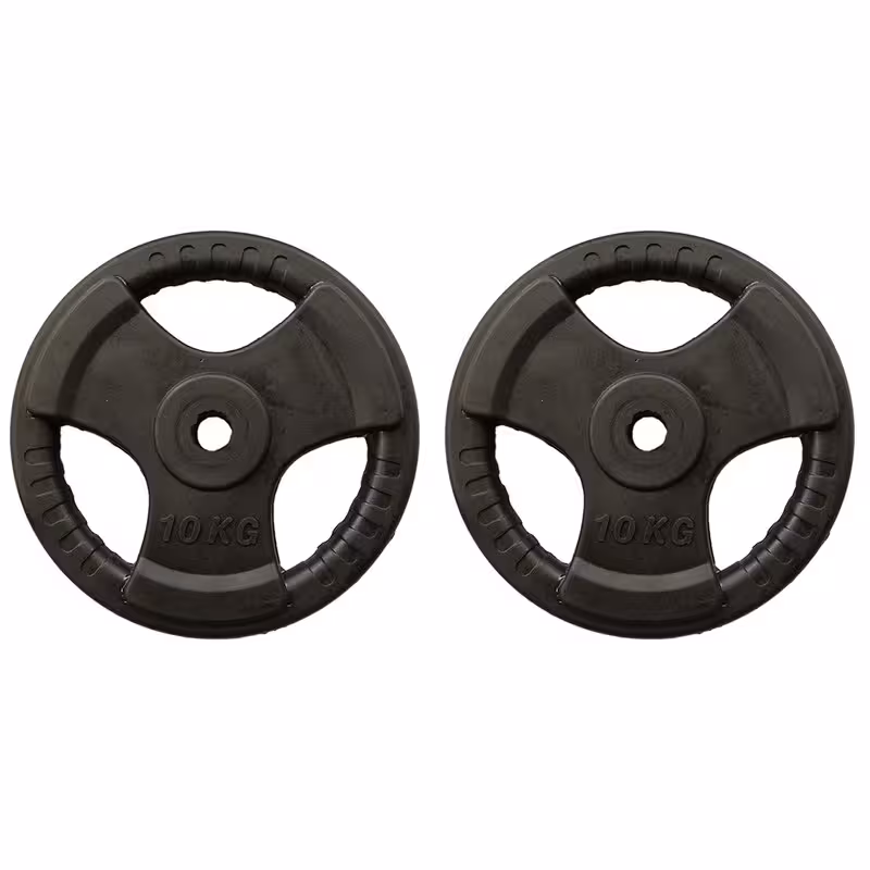 وزنه هالتر فرمانی خانگی 10 کیلویی دو عددی | کالا مکس