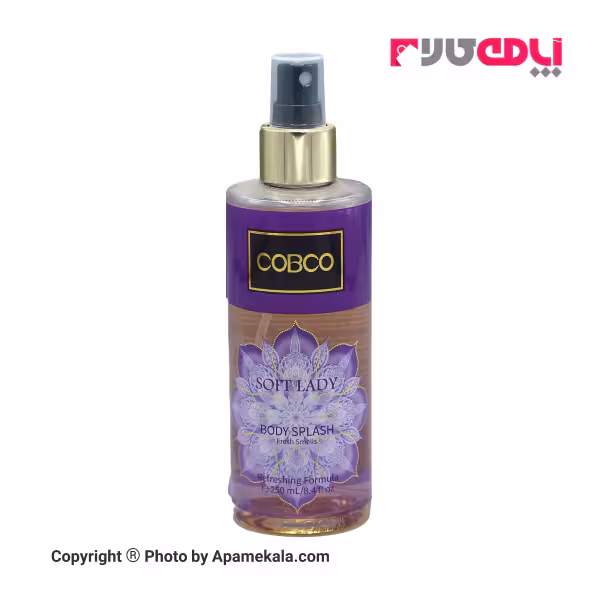 بادی اسپلش کوبکو زنانه مدل SOFT LADY حجم 250 میلی لیتر