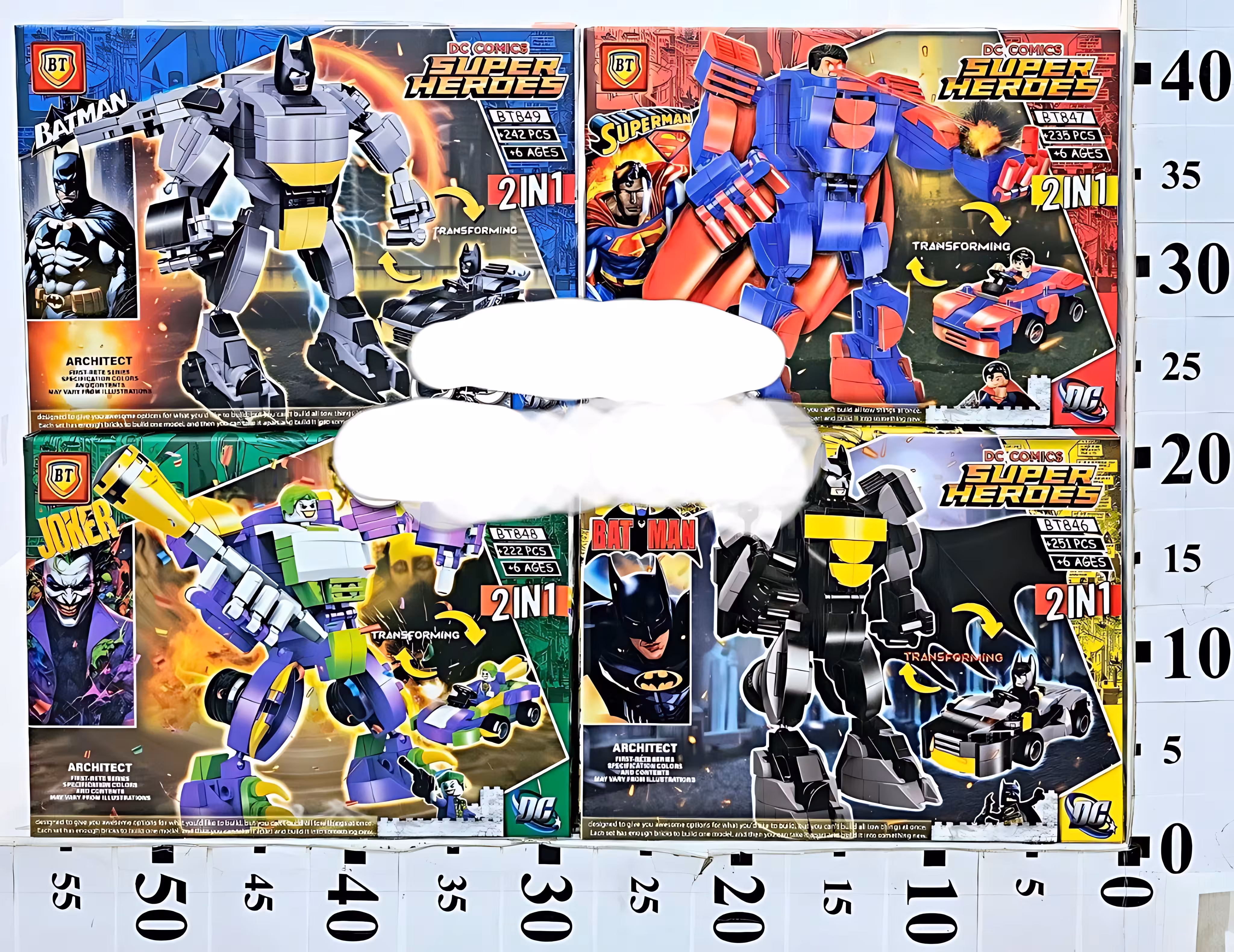 بازی فکری لگو شخصیت دی سی