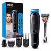 ماشین اصلاح 7 کاره براون به همراه تیغ اصلاح مدل BRAUN MGK3245