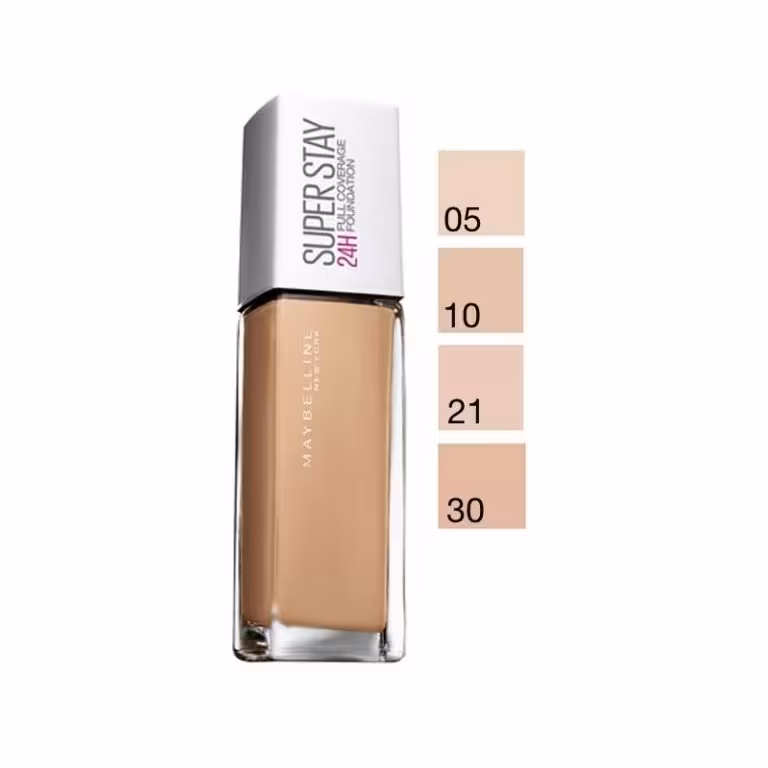 کرم پودر میبلین سری سوپر استی شماره MAYBELLIN 9Super Stay 24h 21