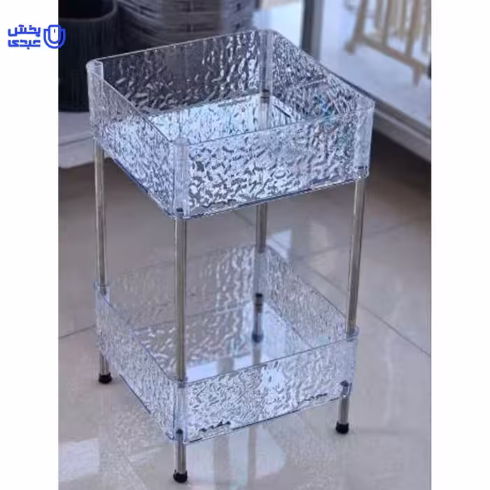 استند آکرولیک 2 طبقه مربع بلند