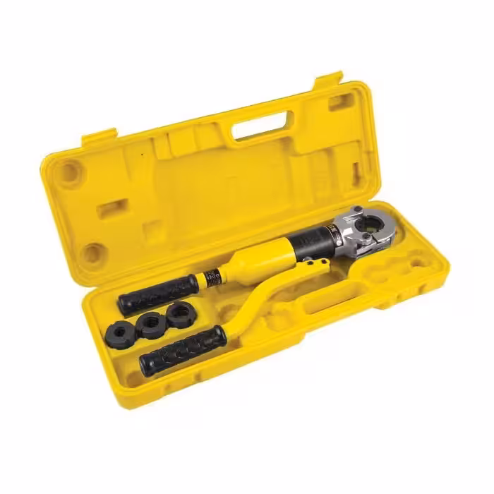 دستگاه پرس لوله پنج لایه هیدرولیک کنزاکس مدل 3855