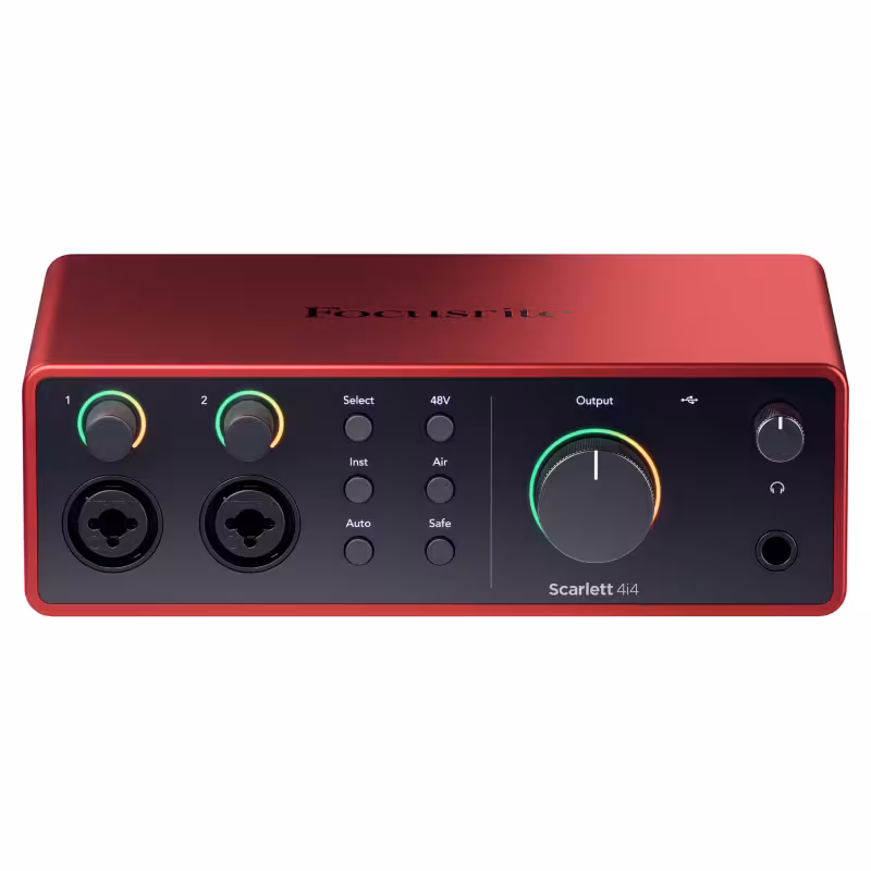 کارت صدا فوکوس رایت Focusrite Scarlett 4i4 4th Gen