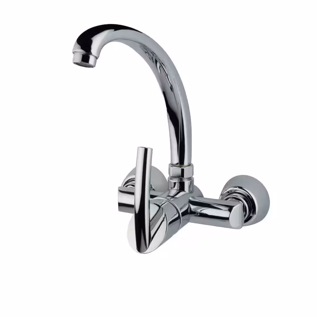 شیر ظرفشویی دیواری قهرمان مدل تنسو