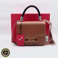 کیف دوشی و دستی سی اچ (CH) سوپر مستر فول پک رنگ قهوه‌ای