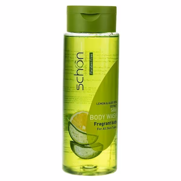 شامپو بدن لیمو و آلوئه ورا شون Schon Lemon And Aloevera Body Wash