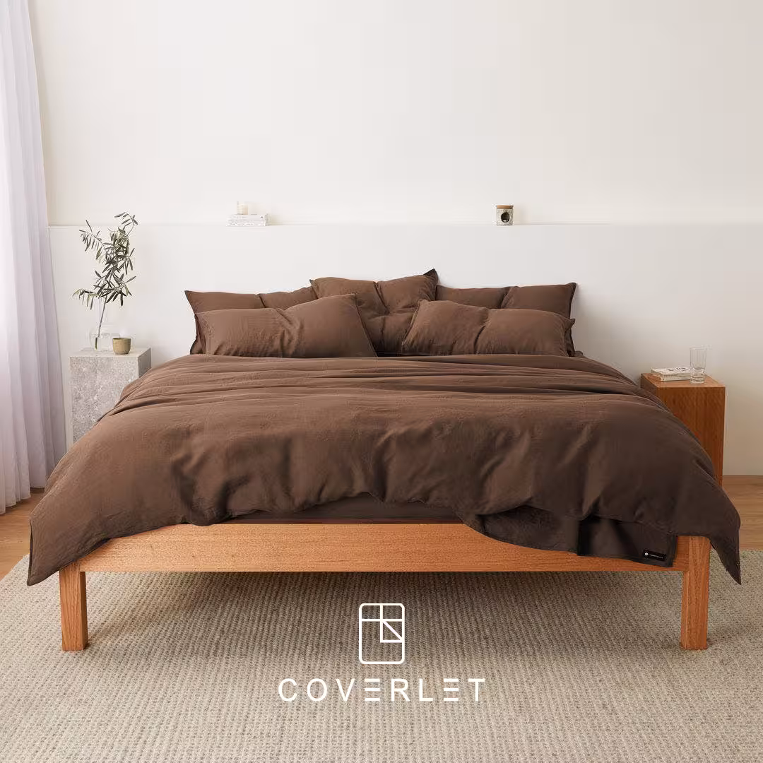 روتختی قهوه‌ای ساده کاوری