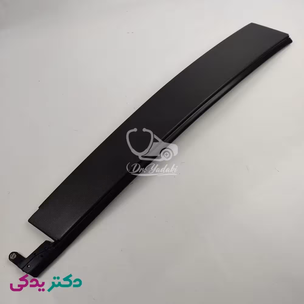 قاب پلاستیکی روکش تیرک عمودی کلاف درب سمند عقب چپ (سمت راننده) شرکتی ایساکو اصل 1261505299