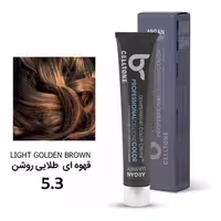 رنگ مو مدل طبیعی شماره 5.3  رنگ قهوه ای طلایی روشن حجم 100 میلی لیتر سلتون
