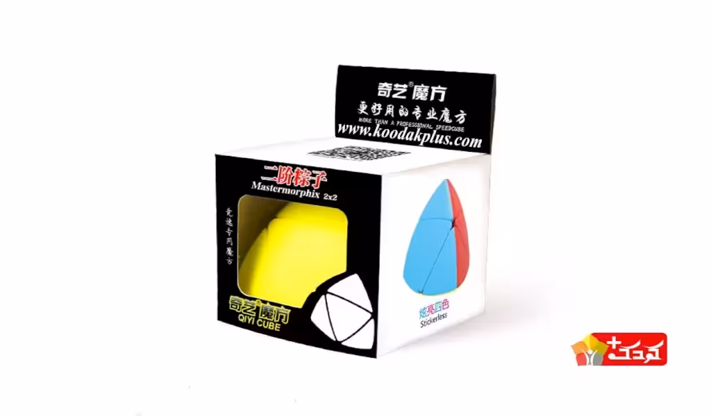 روبیک هرم 2×2 پیلو برند کای وای QiYi 2×2×2 Pillow Piraminx stickerless