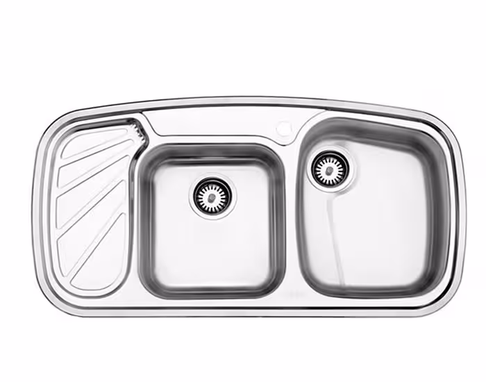 سینک استیل البرز لگن توکار 61150