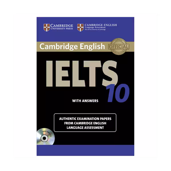 کتاب زبان IELTS Cambridge 10 همراه با CD انتشارات کمبریج