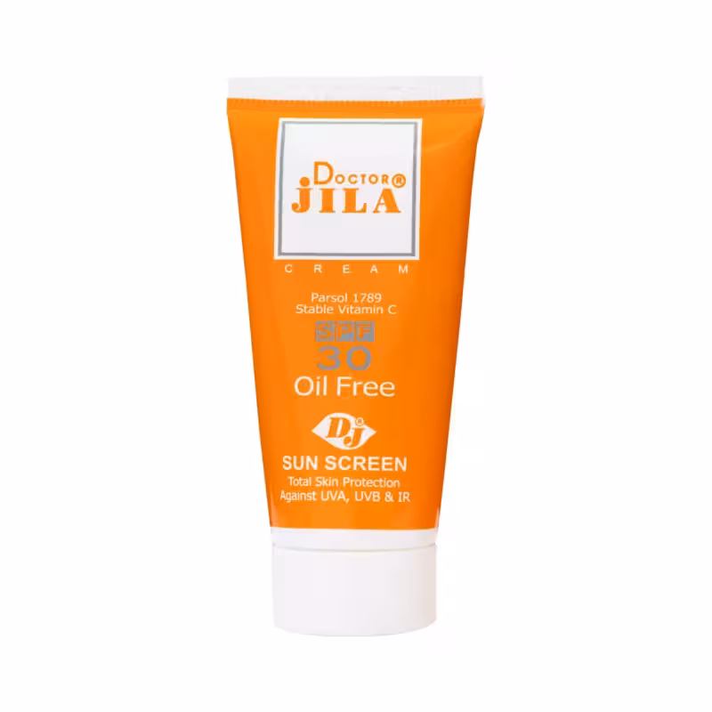 کرم ضدآفتاب رنگی spf 30 دکتر ژیلا