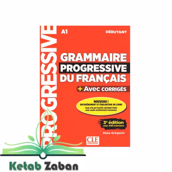 Grammaire Progressive Du Francais A1 کتاب گرامر پروگرسیو