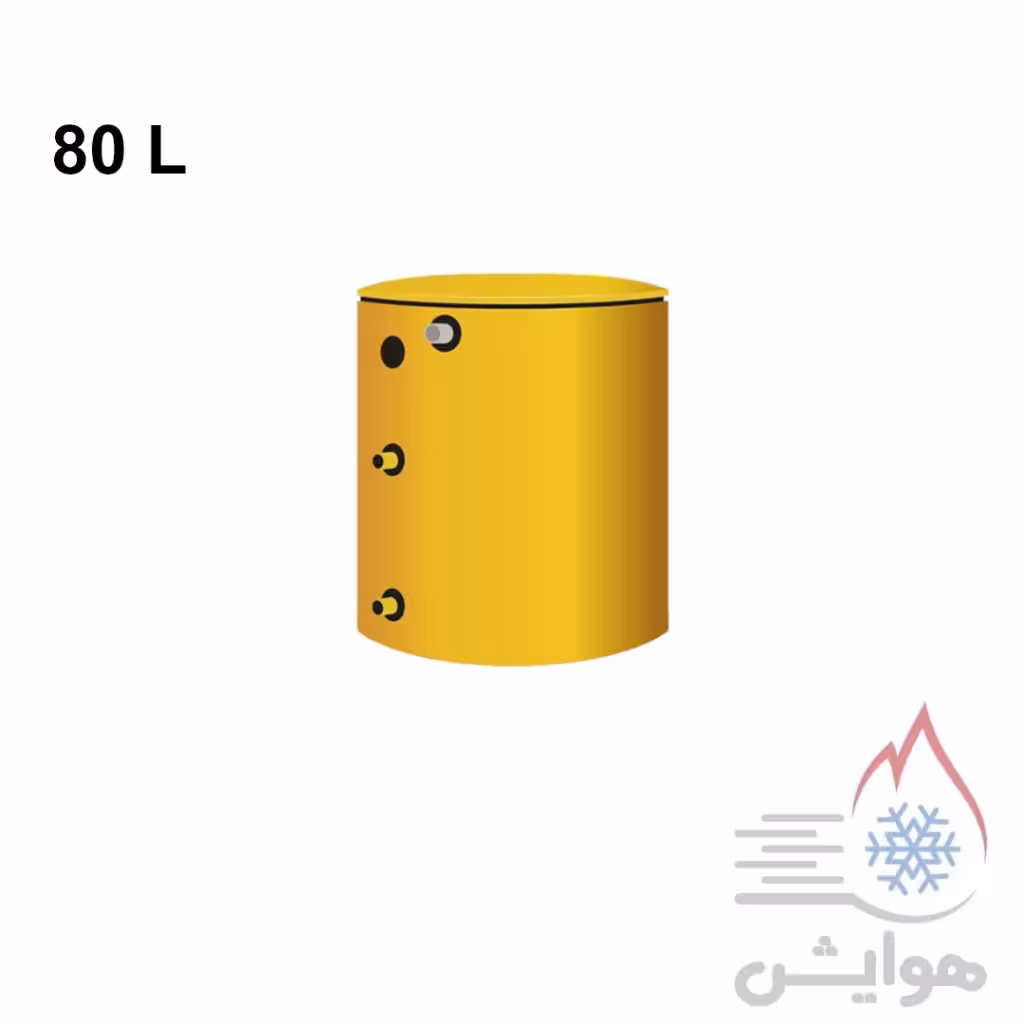 منبع انبساط نیمه عایق مهرافروز 80 لیتری
