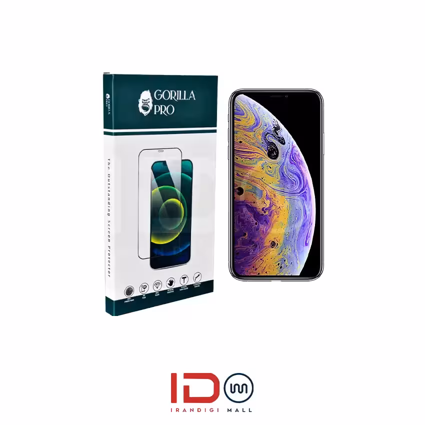 گلس و محافظ هیدروژلی (شفاف) نمایشگر گوشی اپل مدل iPhone XS