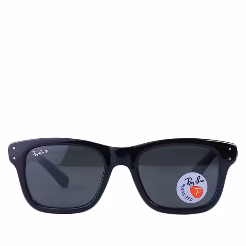 عینک آفتابی ری بن بربنک فریم مشکی ویفرر پلاریزه RB 2283/1