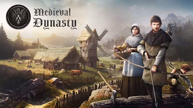 سی دی کی اورجینال بازی Medieval Dynasty کامپیوتر (PC)