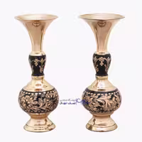 جفت گلدان الماس تراش کد hf164