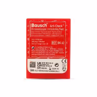 کاغذ کاربن 40 میکرون قرمز رنگ باوش Bausch bk62