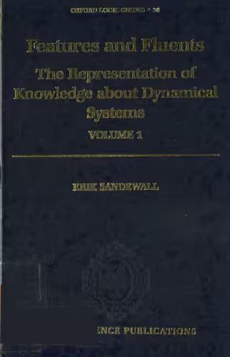 خرید و دانلود نسخه کامل کتاب Features and Fluents: The Representation of Knowledge About Dynamical Systems