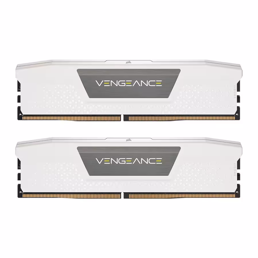 رم کورسیر Vengeance White 64GB 32GBx2 5600MHz CL40 DDR5