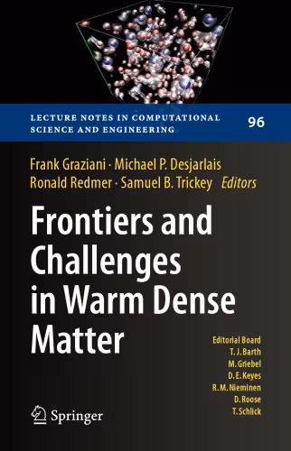 خرید و دانلود نسخه کامل کتاب Frontiers and Challenges in Warm Dense Matter