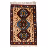 فرش دستبافت دو متری طرح خراسان کد 4020505