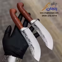 سلاخی سر کج استاد هادی فضلی تیغه فولادی دسته پادوک