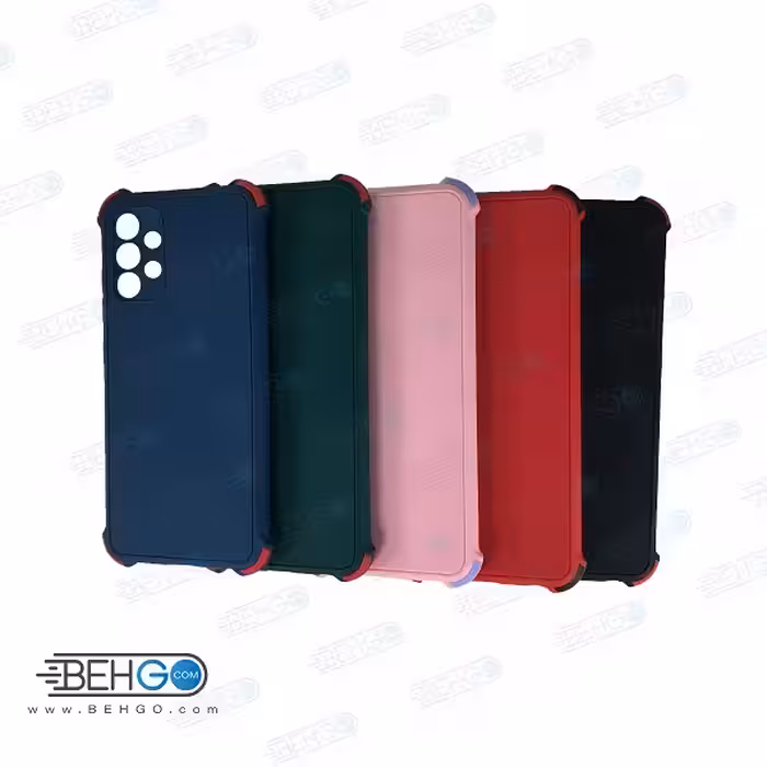 قاب سامسونگ A32 5G کاور مدل ژله ای دکمه رنگی محکم ضد ضربه با محافظ لنز دوربین گوشی Samsung A32 5G