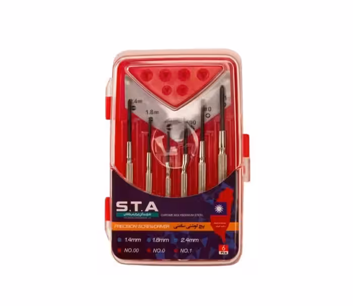 پیچ گوشتی ساعتی دوسو و چهارسو S.T.A