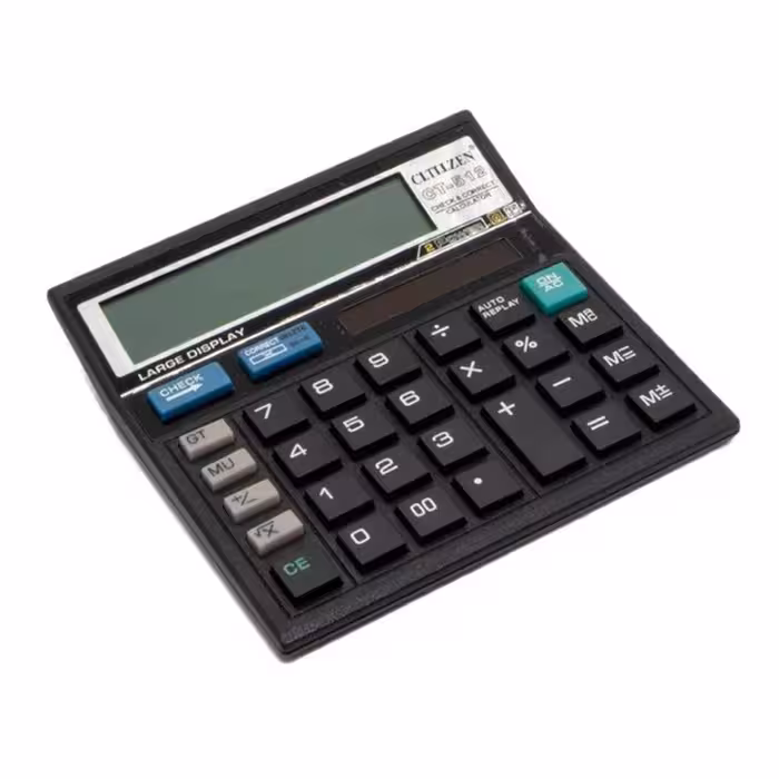 ماشین حساب رومیزی 2صفر 12رقم سی تی ژن CT-512