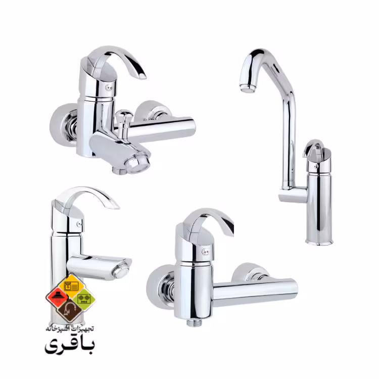 ست شیرآلات راسان مدل تیتانیوم