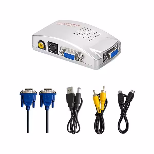 تبدیل آداپتور دار VGA به AV