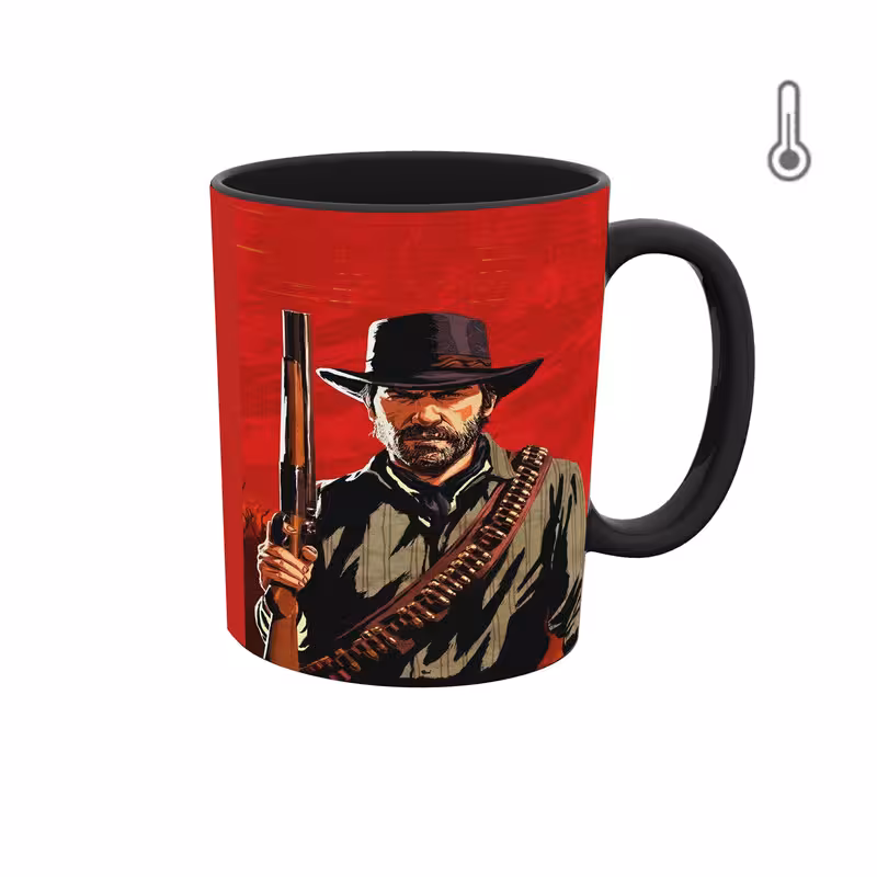 خرید ماگ-لیوان حرارتی  بازی رد دد 2 RED DEAD