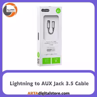 تبدیل Lightning to AUX Jack 3.5 CAZA K1 White