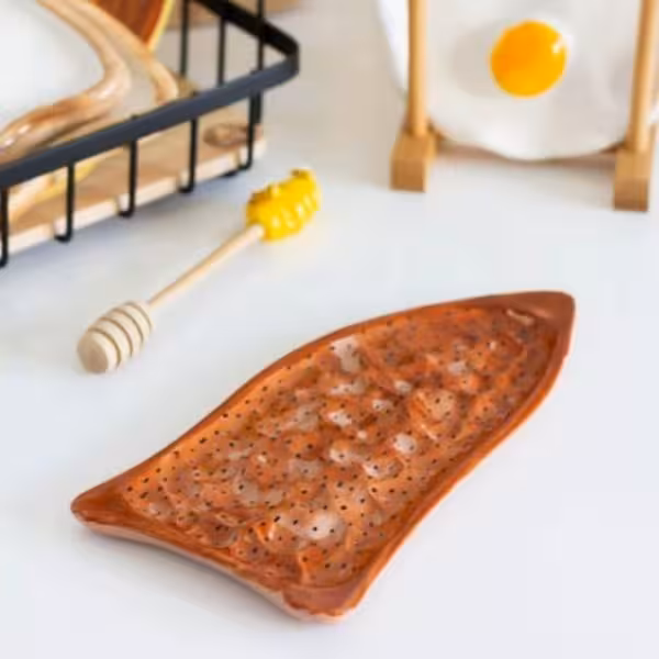 ظرف طرح نان سنگک بزرگ