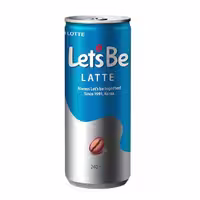 آیس کافی لتس بی لاته کره ای Let’s Be Latte حجم 240 میل