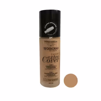 کرم پودر دبورا مدل 24Ore extra cover شماره 04 حجم 30 میلی لیتر