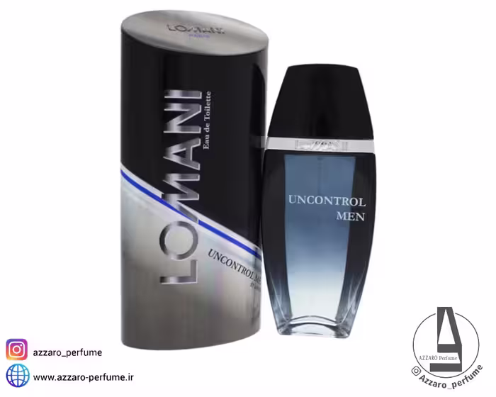 ادکلن مردانه لومانی آن کنترل من LOMANI UNCONTROL MEN حجم 100 میل