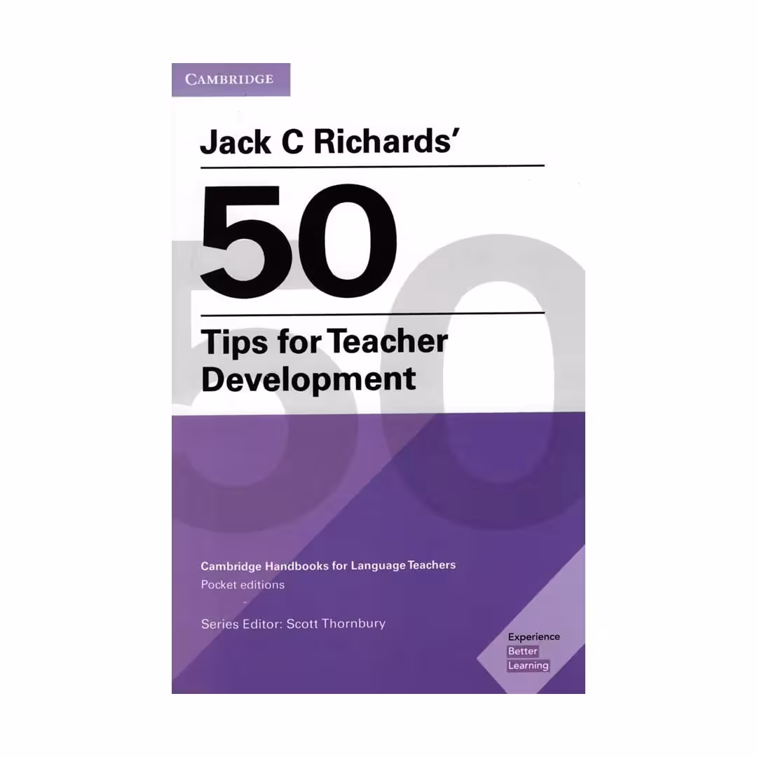 کتاب آموزش مدرسان 50Tips for Teacher Development نوشته جک سی ریچاردز Jack C Richards