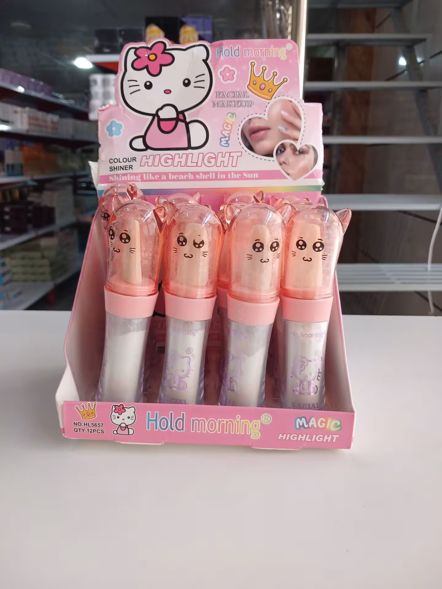 هایلایتر وشیمر پودری