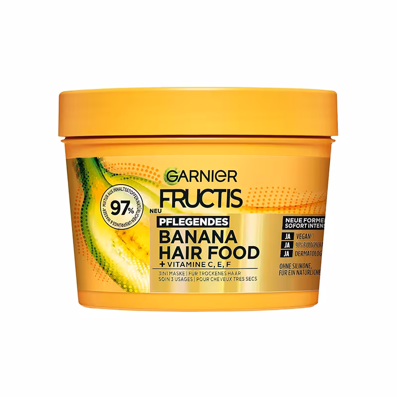 ماسک مو آبرسان گارنیر Garnier عصاره موز حجم 400 میل