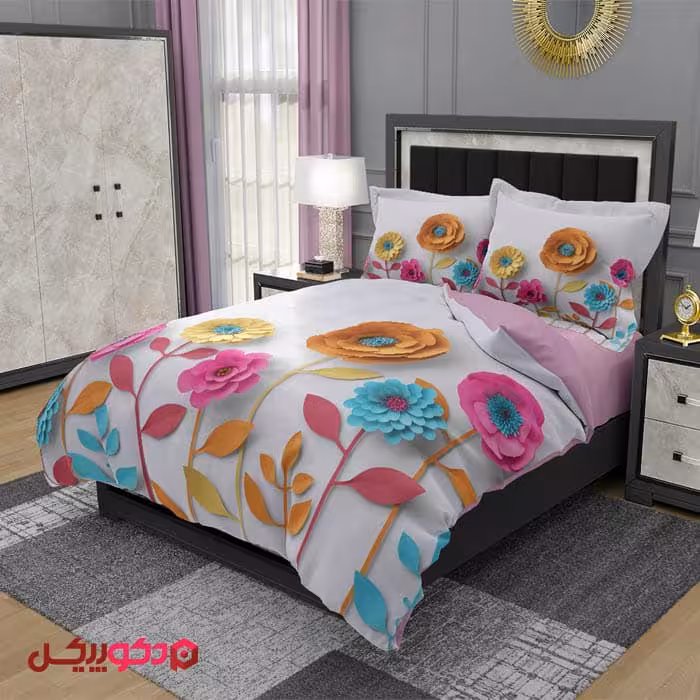 روتختی سه بعدی طرح گل B141