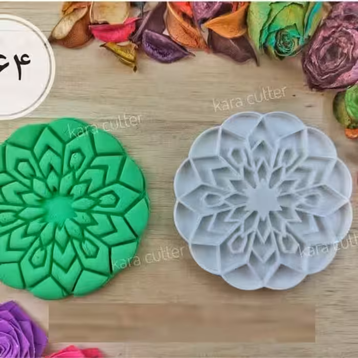 مهر حلوا کد هفت سایز 5.5 سانتی (مخصوص حلوا، کلمپه، کلوچه، شیرینی و فوندانت)