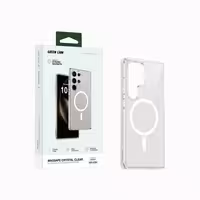 قاب گوشی گرین لاین مدل Crystal Clear مناسب برای گوشی سامسونگ Galaxy S25 Ultra
