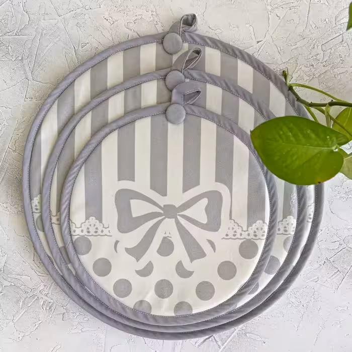 ست 3تایی دمکنی مخمل لیان- طرح 29