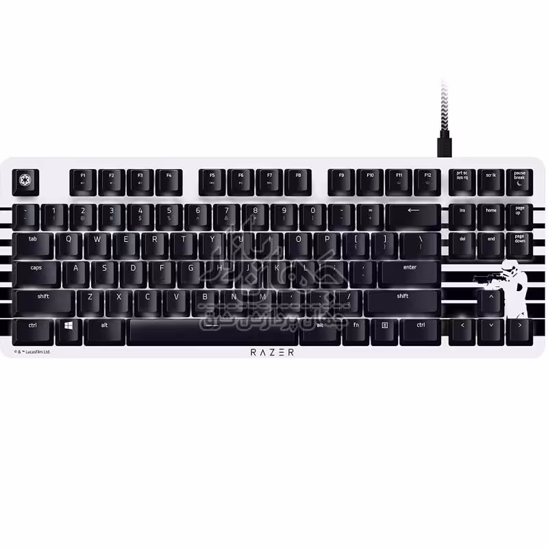 کیبورد مکانیکی بازی ریزر مدل Blackwidow Lite Storm Trooper